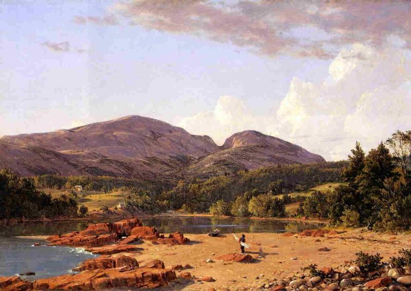 Frederic Edwin Church Otter Creek, Mount Desert oil painting picture